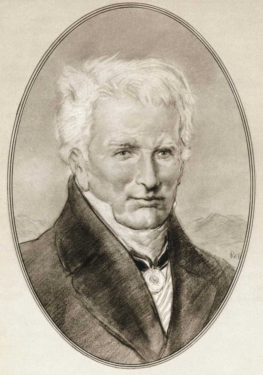 Friedrich Wilhelm Heinrich Alexander von Humboldt, från Living Biography of Famous Men. av Ross Gordon