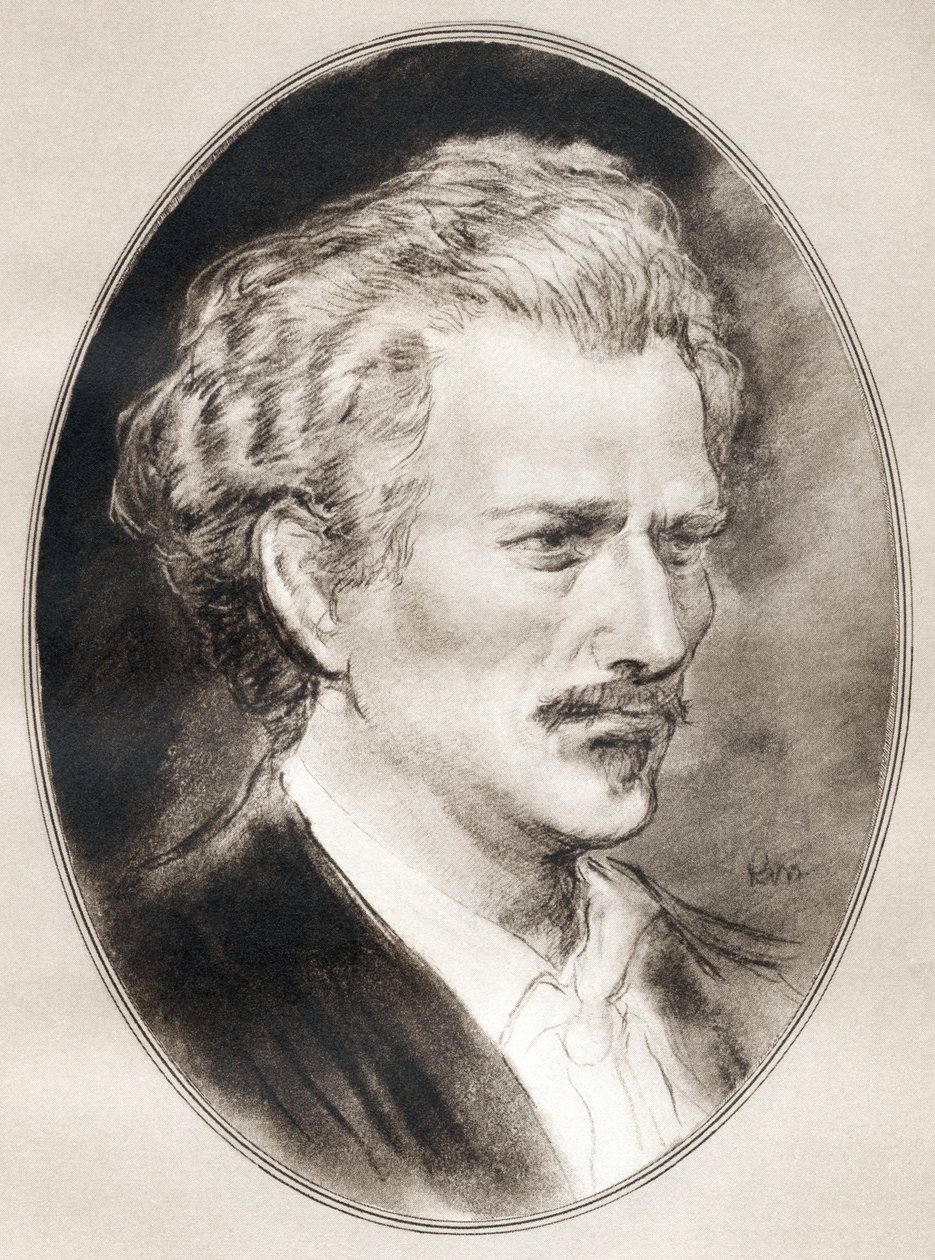 Ignacy Jan Paderewski, från Living Biography of Famous Men av Ross Gordon