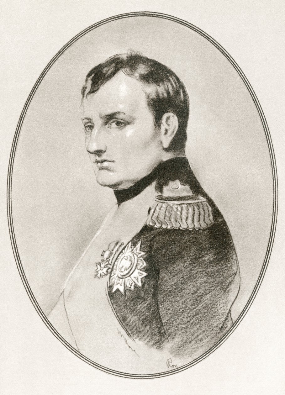 Napoleon Bonaparte, från Living Biography of Famous Rulers. av Ross Gordon