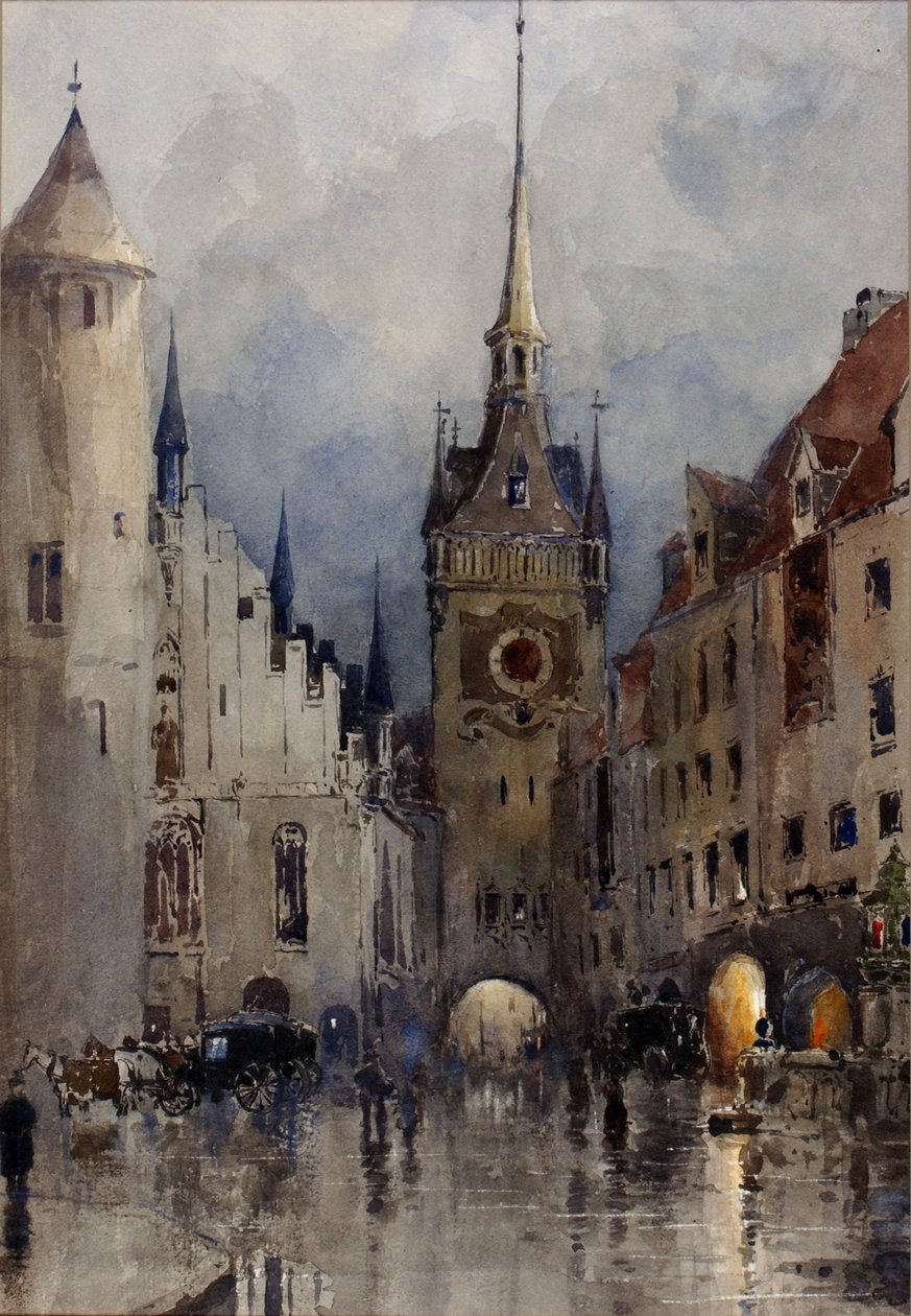 Gatubild i München, 1880. av Ross Turner