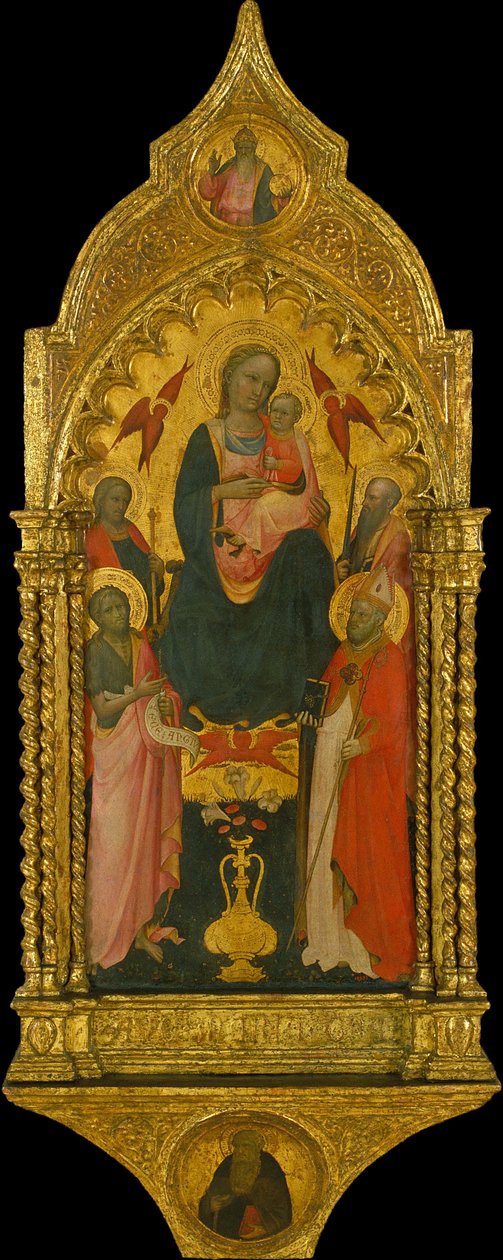 Jungfru och heliga av Rossello di Jacopo Franchi