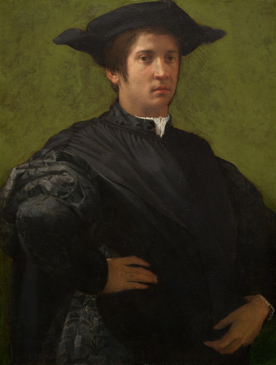 Porträtt av en man, tidigt 1520-tal. av Rosso Fiorentino
