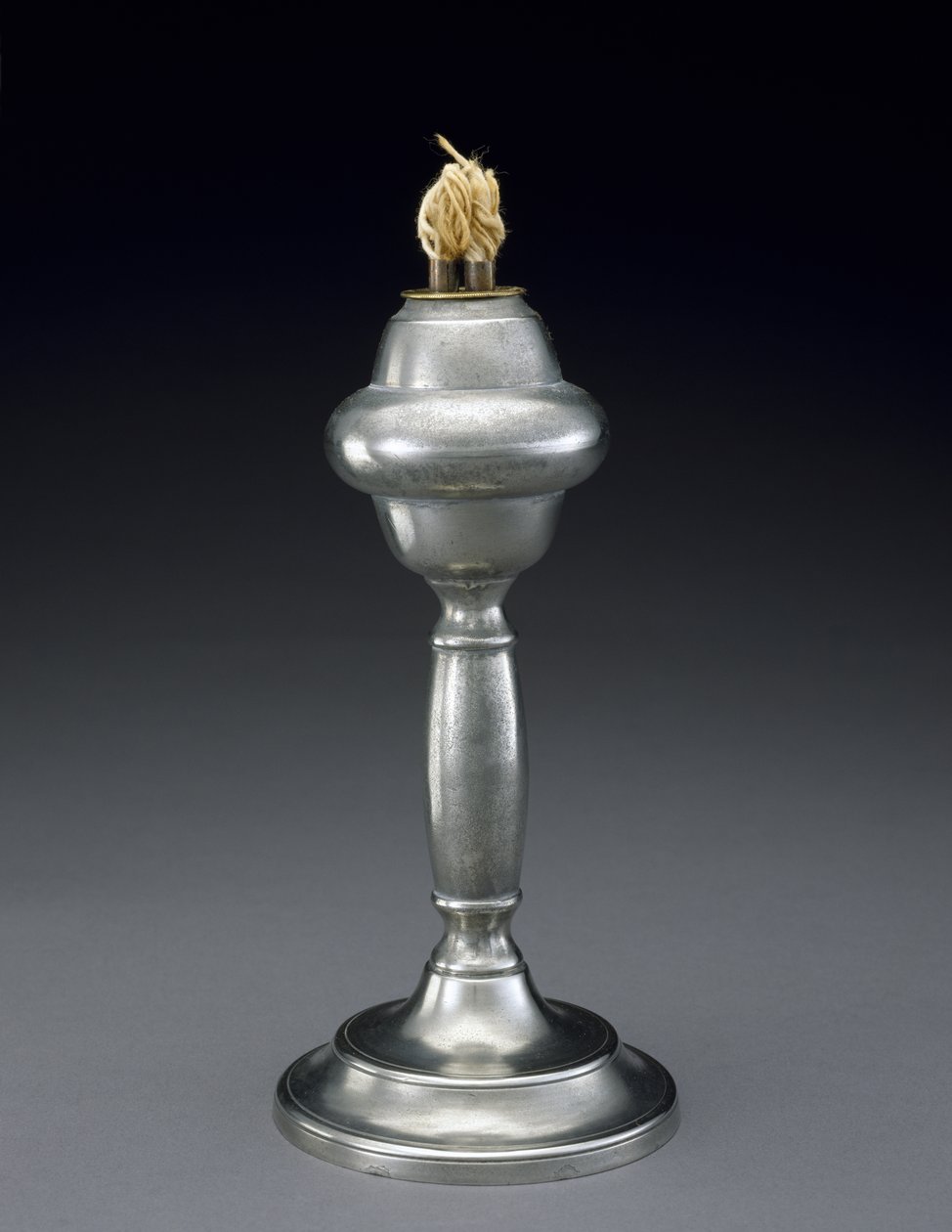 Vätskelampa, c. 1840-1860 (tenn) av Roswell Gleason