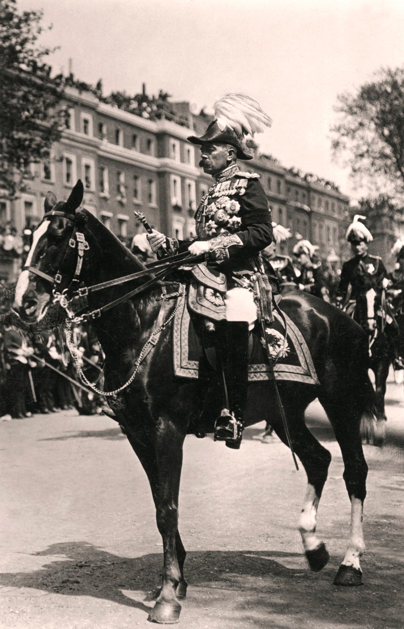 Fältmarskalk Earl Kitchener 1850-1916, tidigt 1900-tal. av Rotary Photo