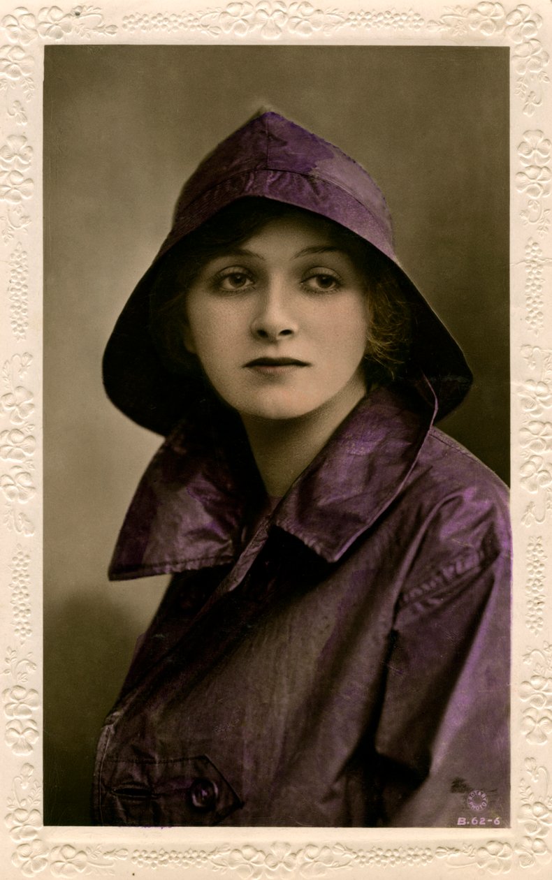 Gladys Cooper 1888-1971, engelsk skådespelerska, tidigt 1900-tal. av Rotary Photo