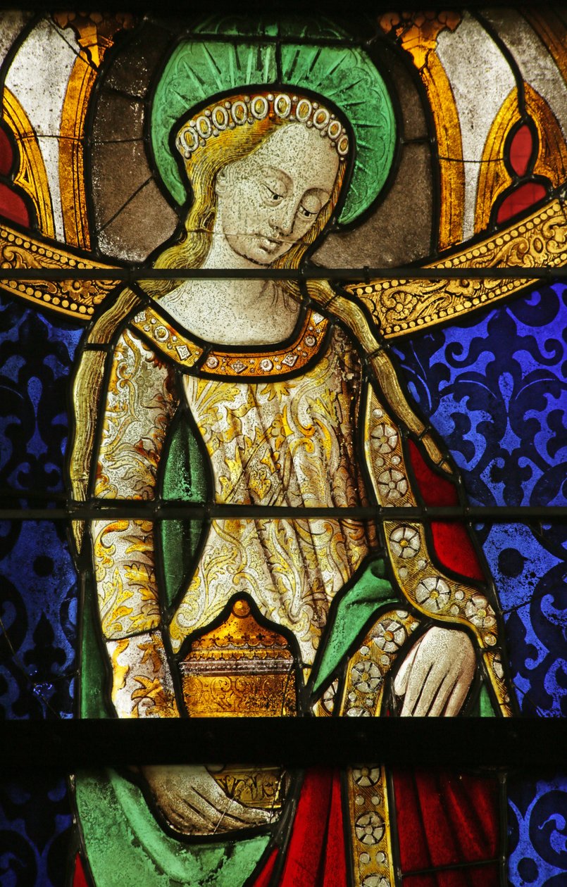 Fönster föreställande Maria Magdalena, detalj av 2921604, 1500-10 av Rouen School