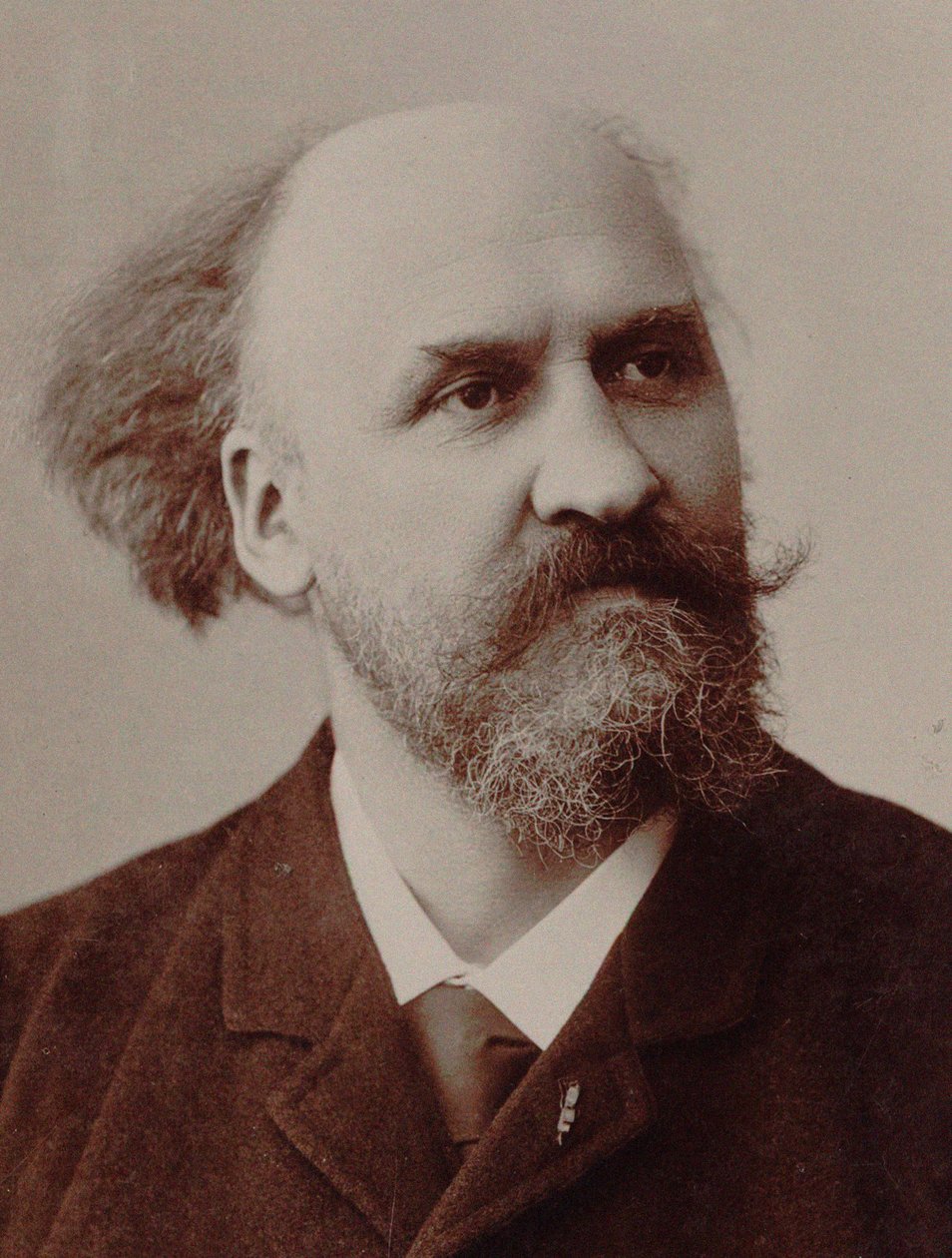 Porträtt av kompositören Charles Lenepveu 1840-1910, 1891. av Rouen . Photo studio J. Fontaine