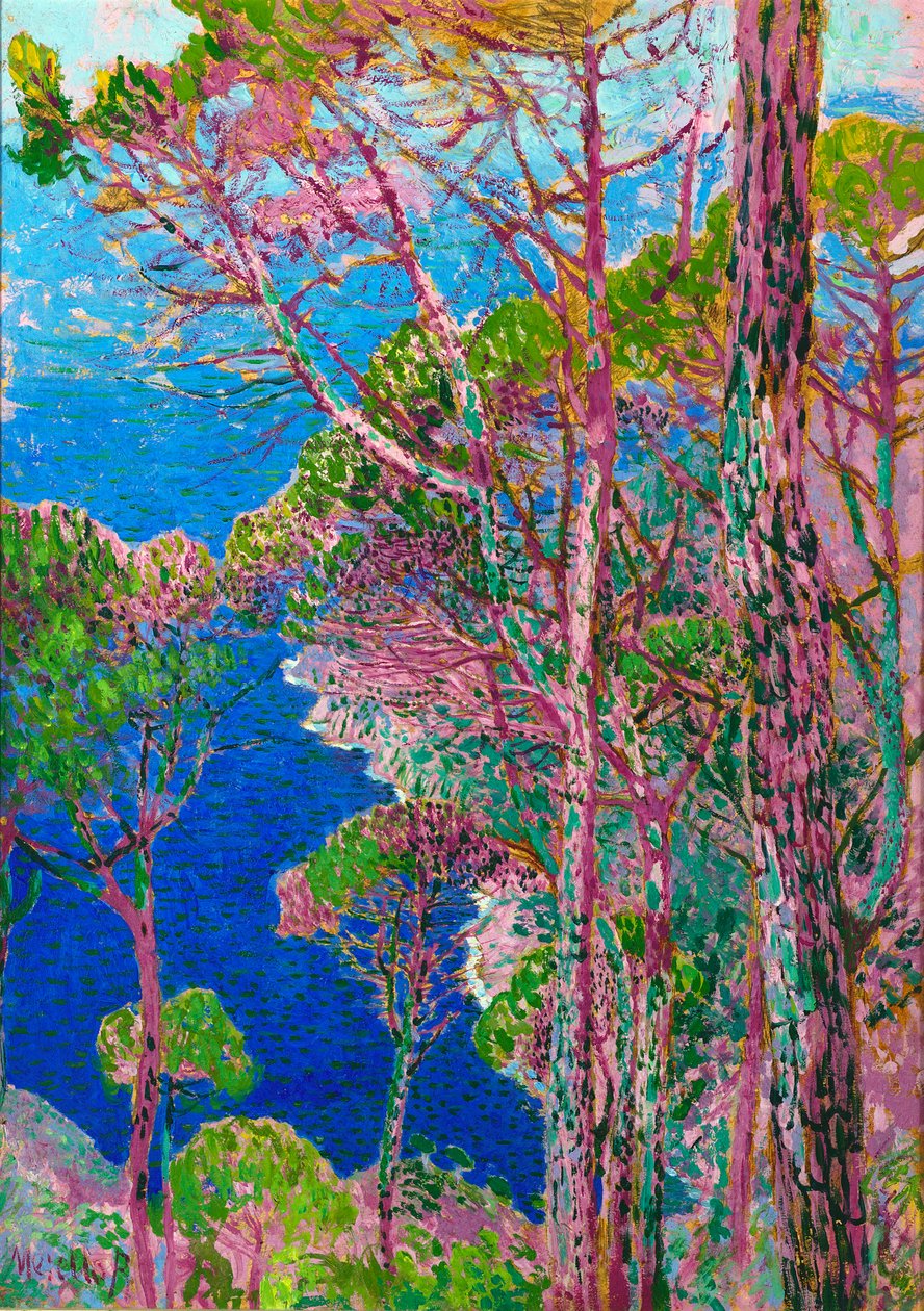 Morgon vid havet, c.1910-14 av Rubaldo Merello