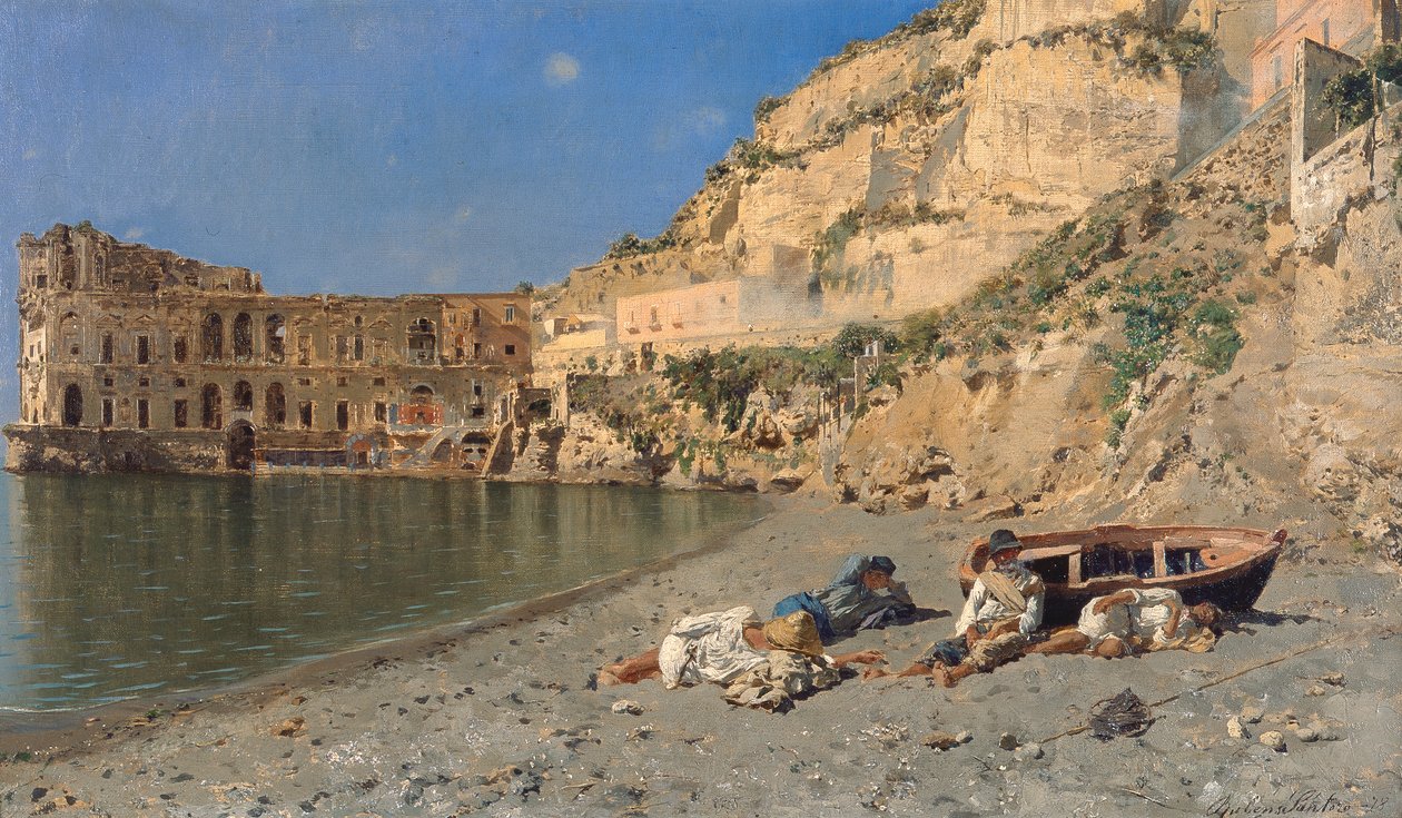 Siesta i solsken av Rubens Santoro