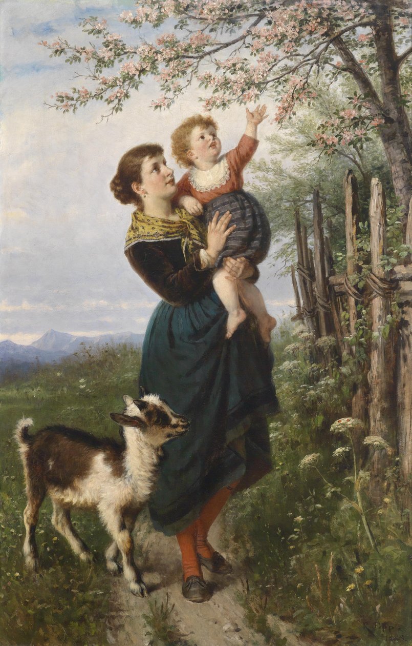 Körsbärsblommorna av Rudolf Epp