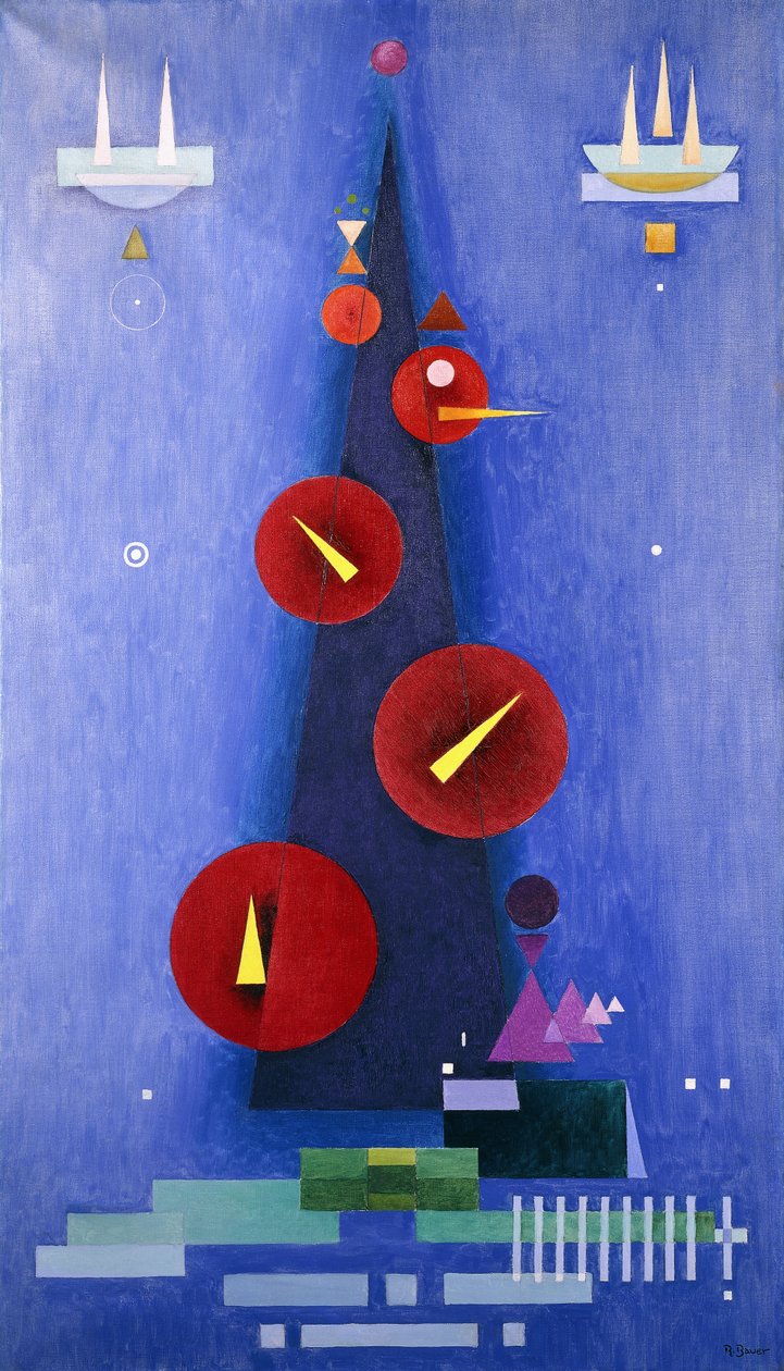 Gula accenter av Rudolf Bauer