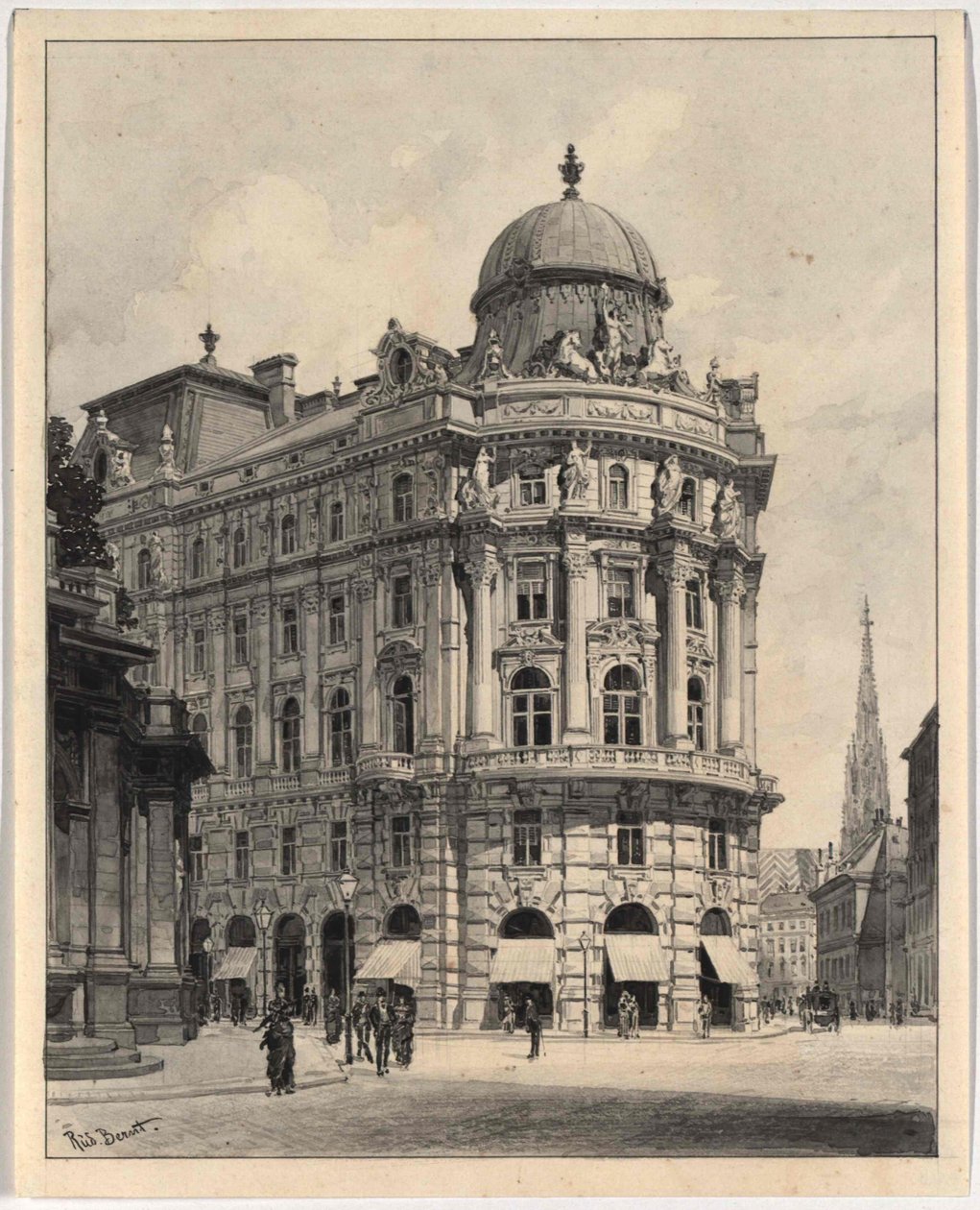 Wien 1 av Rudolf Bernt