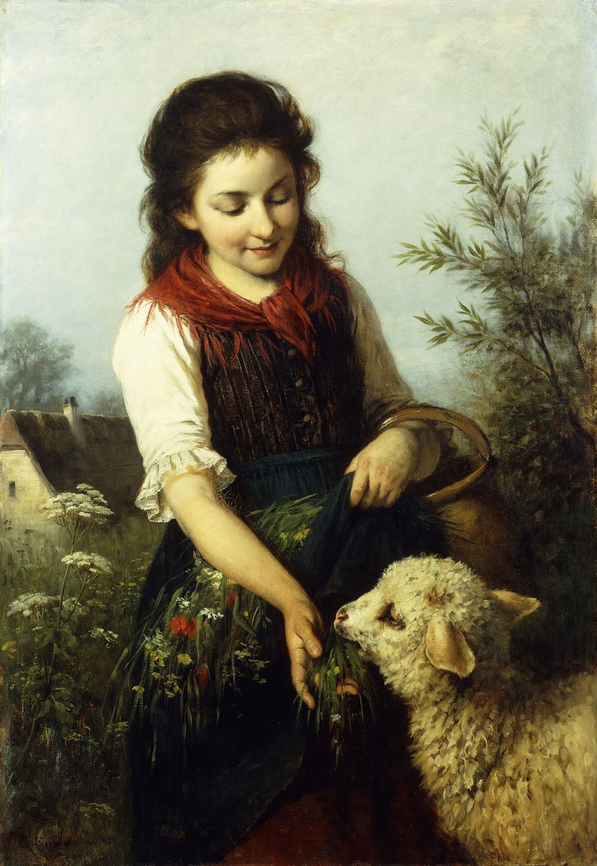Mata lammet, av Rudolf Epp