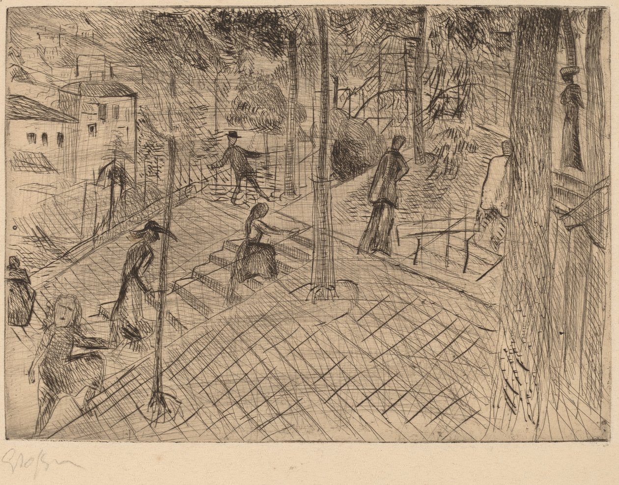 Montmarte av Rudolf Grossman