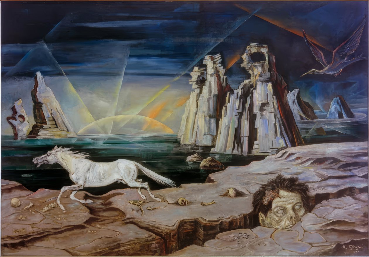 Öde strand av Rudolf Schlichter