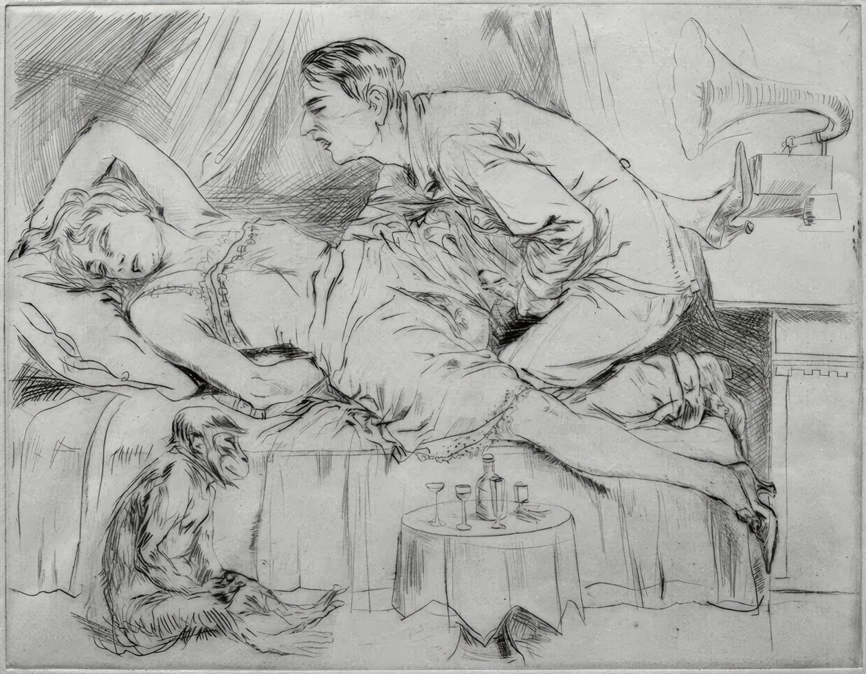 Kärleksvariationer av Rudolf Schlichter