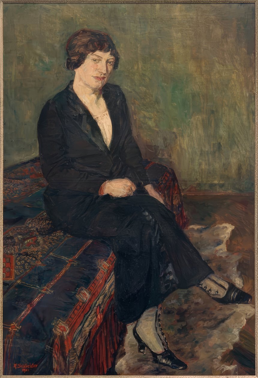 Konstnärens syster av Rudolf Schlichter