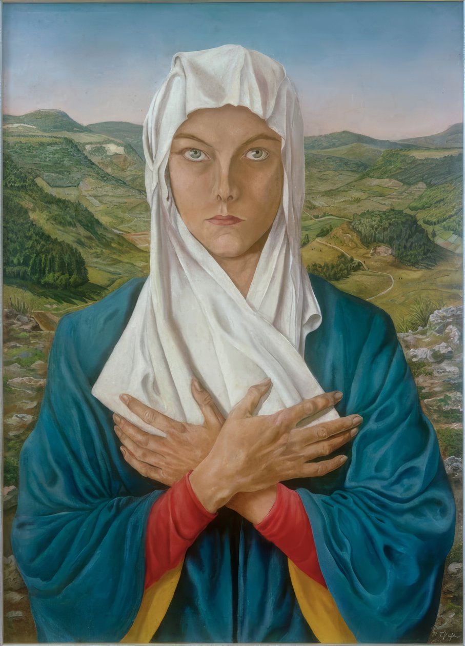 Speedy som Madonna av Rudolf Schlichter