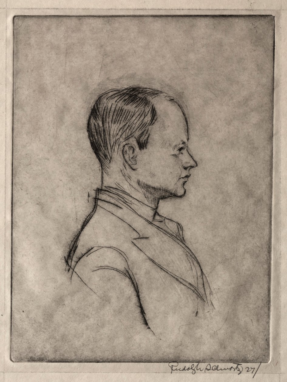 Porträtt av Rudolf Schwartz
