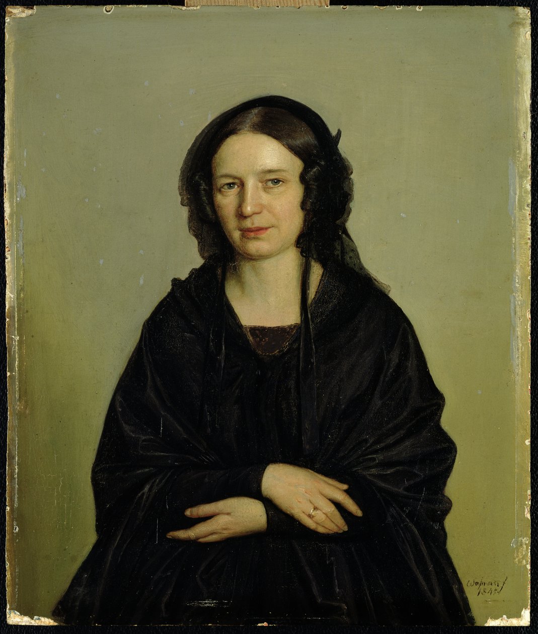 Mary Kramer (1797-1871), 1845 av Rudolph Friedrich Wasmann