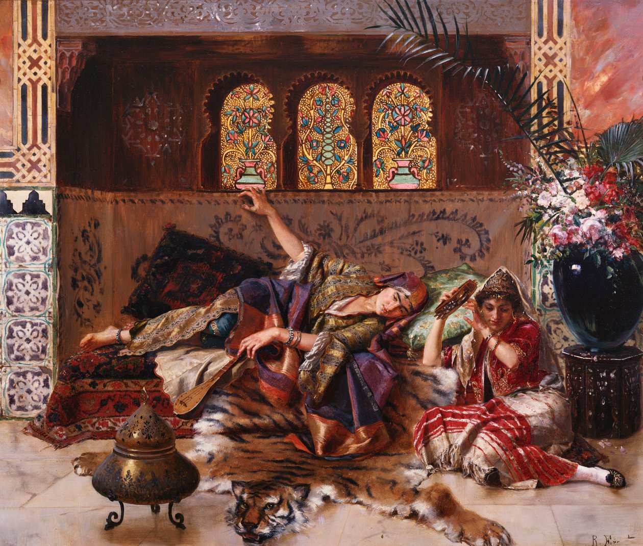 I Harem av Rudolphe Ernst