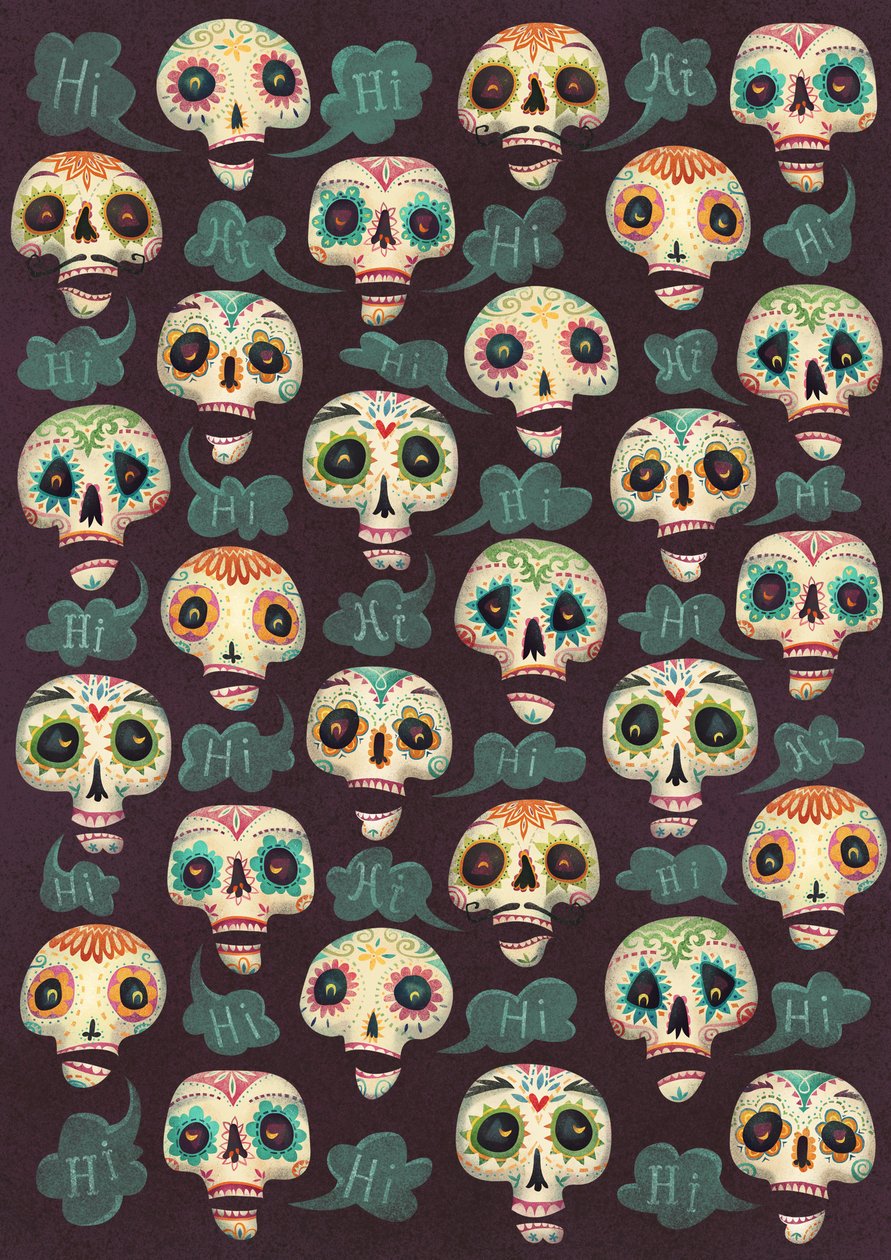 Halloween mönster, 2015, ( av Runa Anastasiya Rudaya