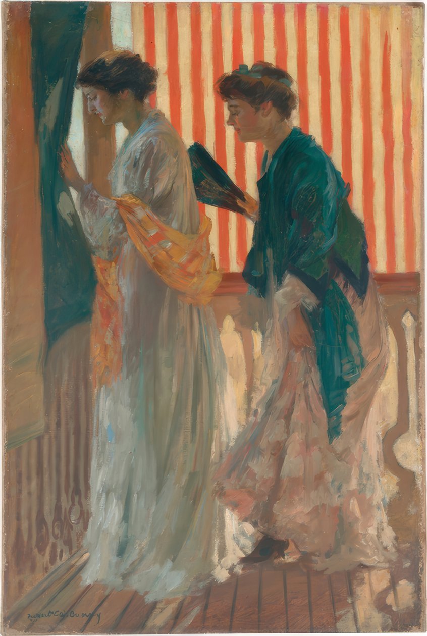 Vem kommer? av Rupert Bunny