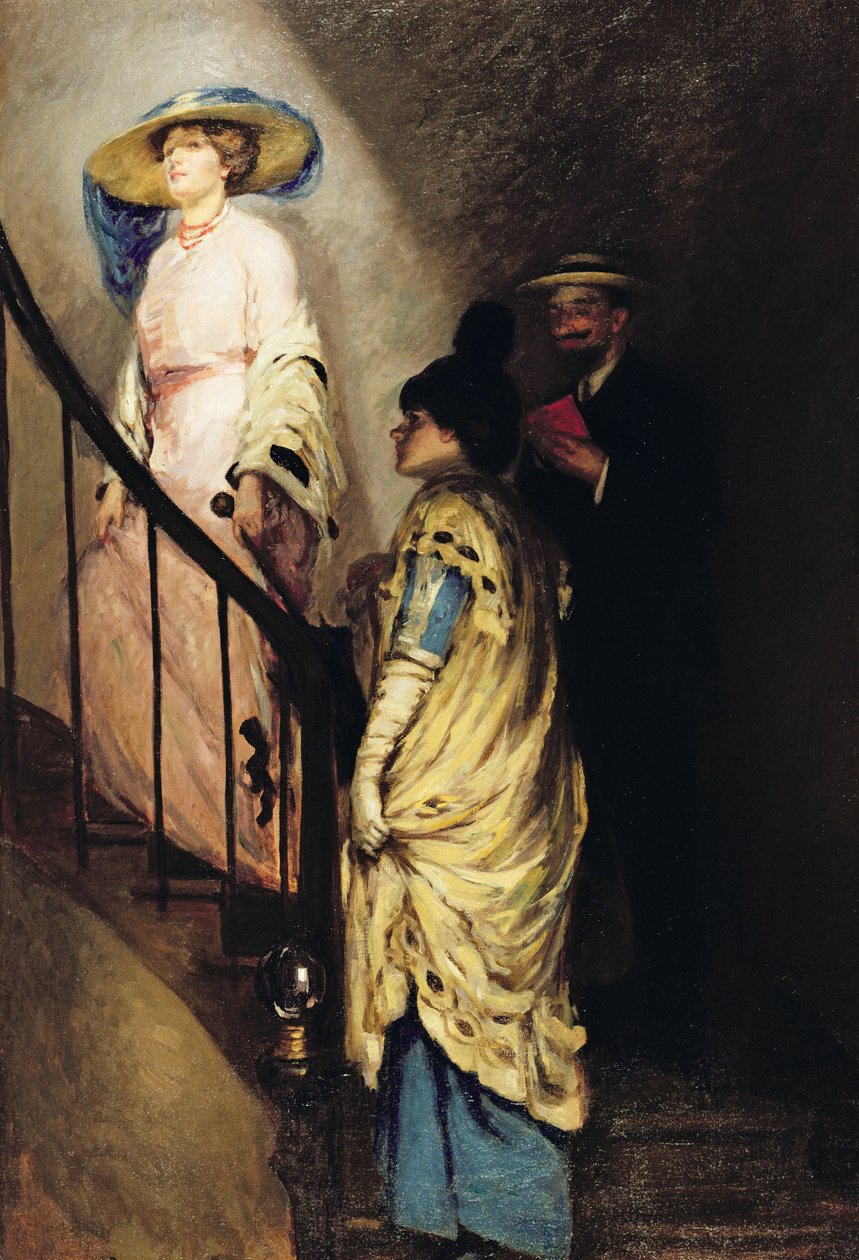 Mötet på trappan av Rupert Charles Wolston Bunny