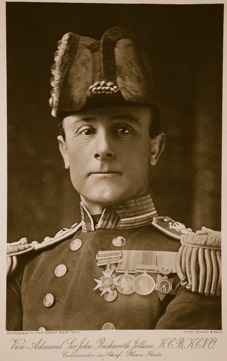 Viceamiral Sir John Rushworth Jellicoe av Russell & Sons Photography