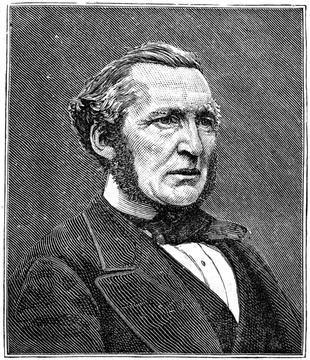 Hugh Cairns, 1st Earl Cairns, brittisk statsman från 1800-talet, 1900. av Russell and Sons