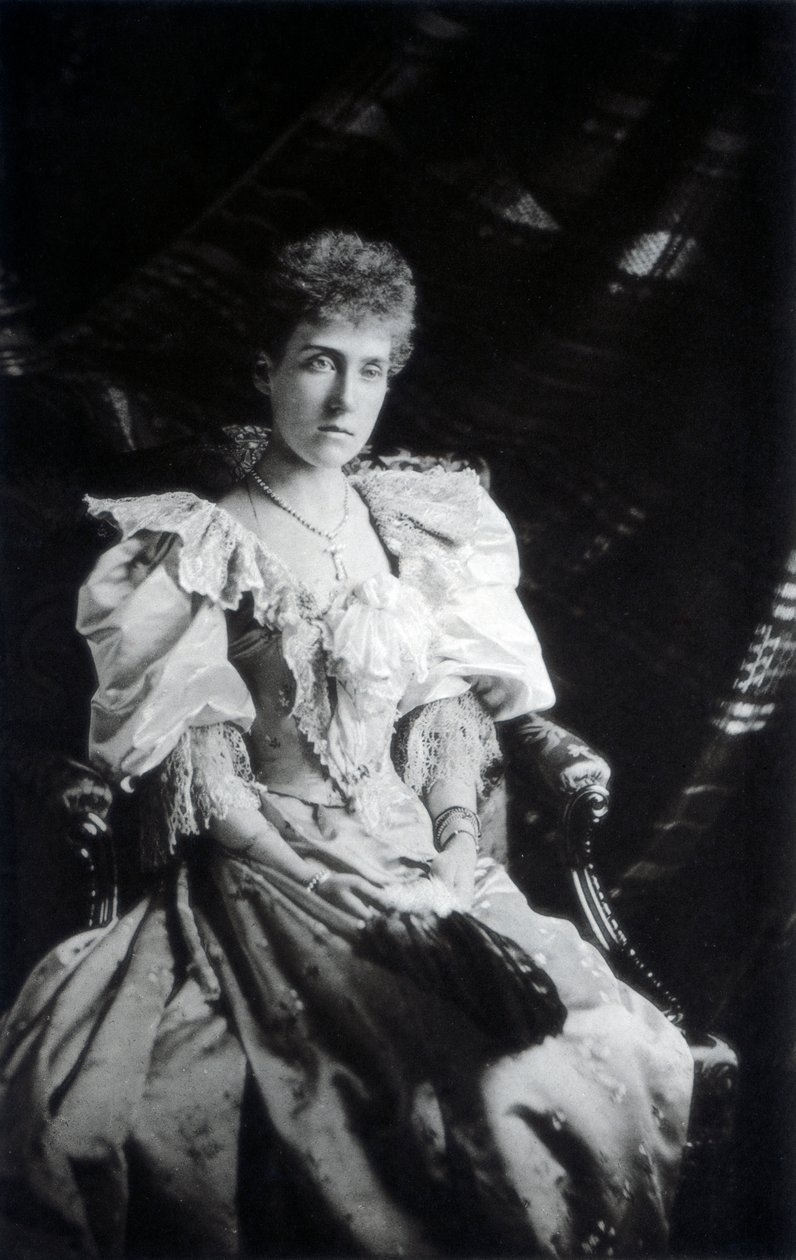 Prinsessan Marie Louise av Schleswig-Holstein 1872-1956, sent 1800-tal. av Russell and Sons