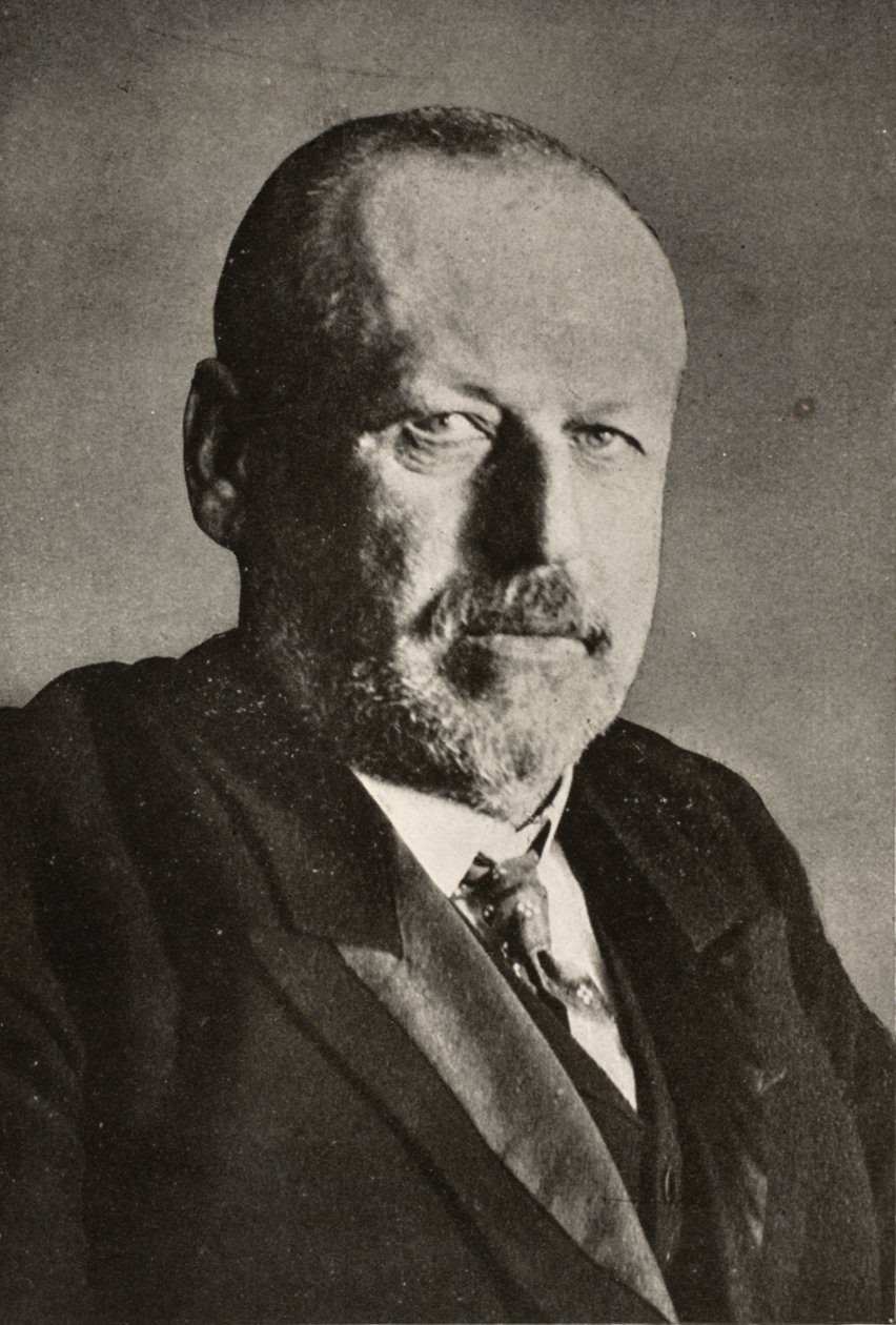 M.V. Rodzianko, president för den kejserliga duman under den gamla och nya regeringen av Russian Photographer
