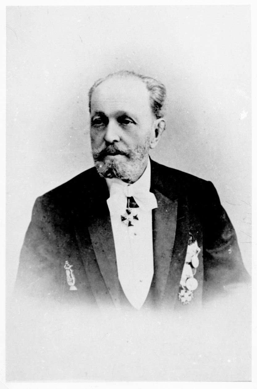 Marius Petipa, ca 1887 av Russian Photographer