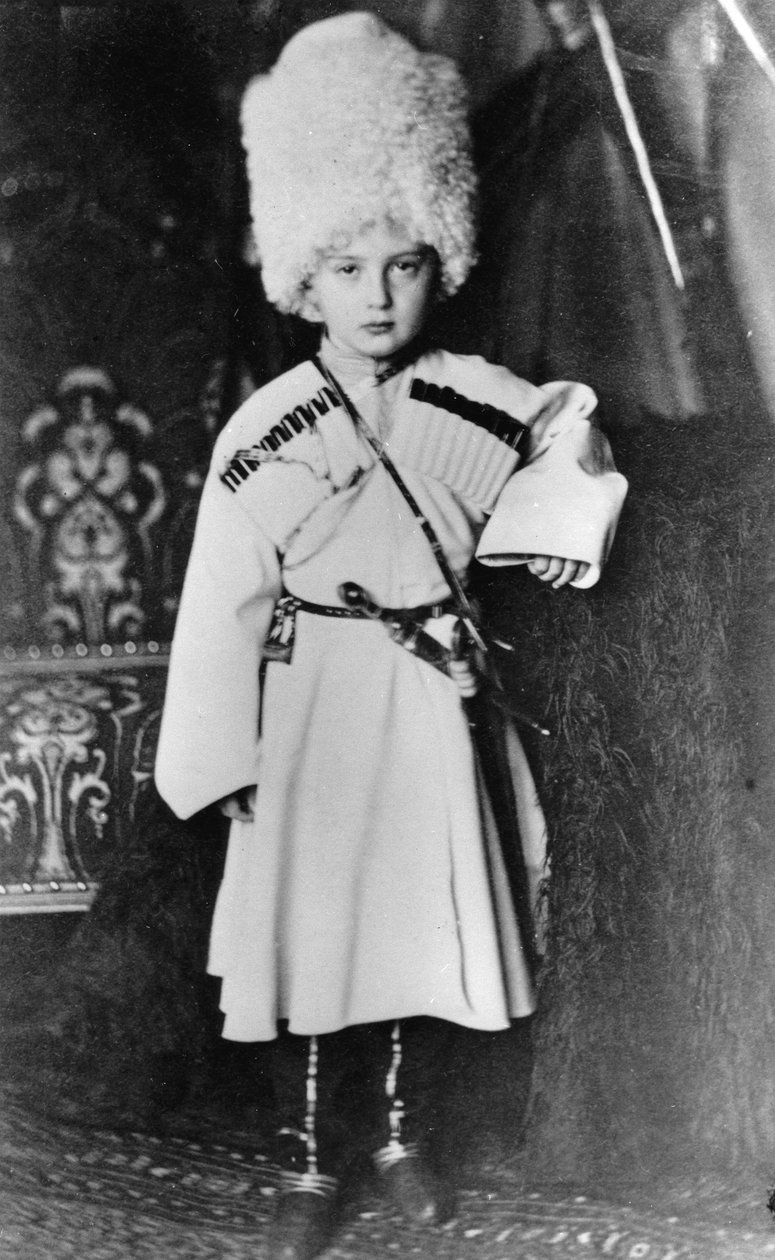 Porträtt av storhertig Nicholas Mikhailovich av Ryssland av Russian Photographer