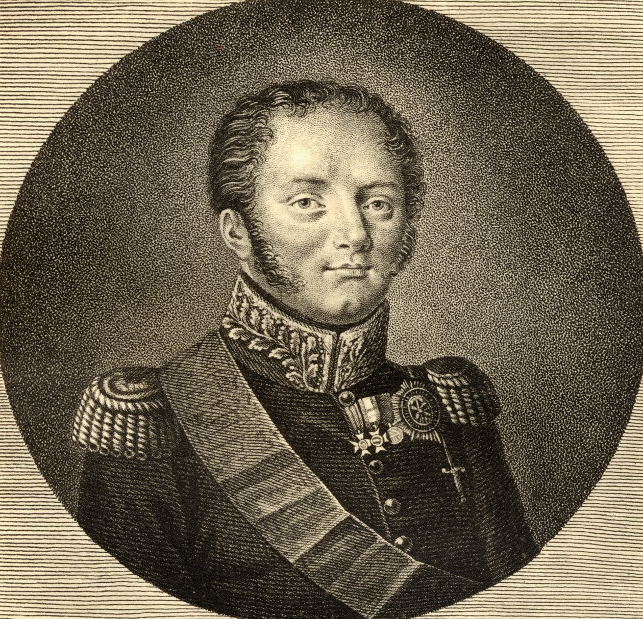 Alexander I (1777-1825) av Ryssland av Russian School