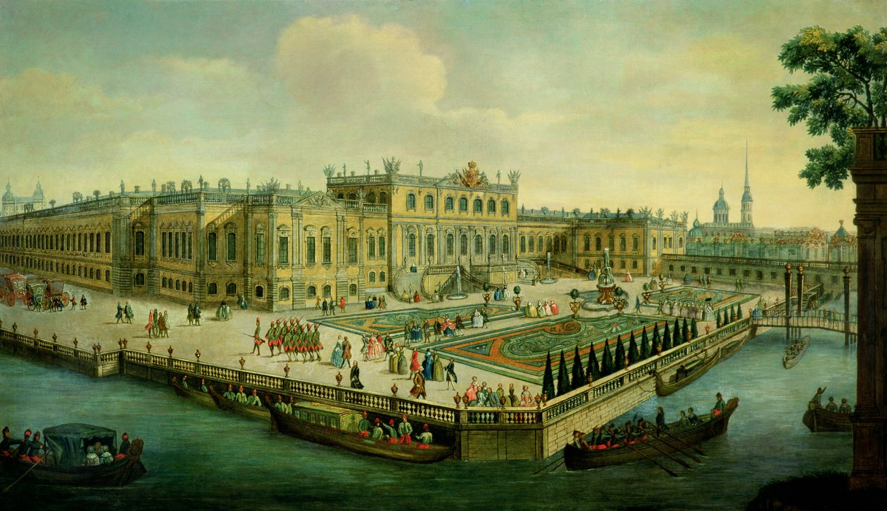 Sommarpalatset, St. Petersburg (se även 88774) av Russian School