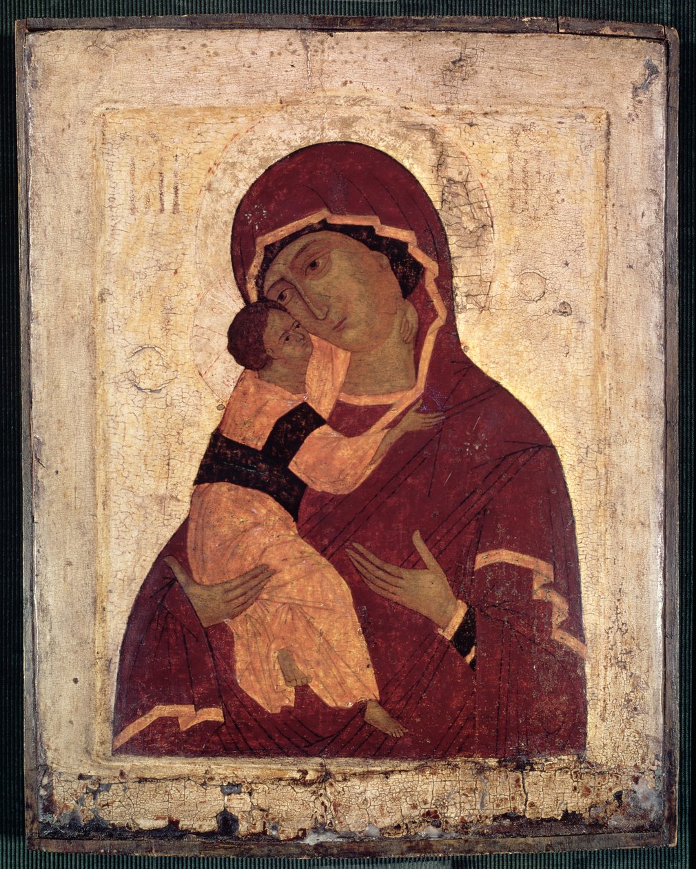 Umilenie Virgin of Wladimir, Moskvaskola av Russian School