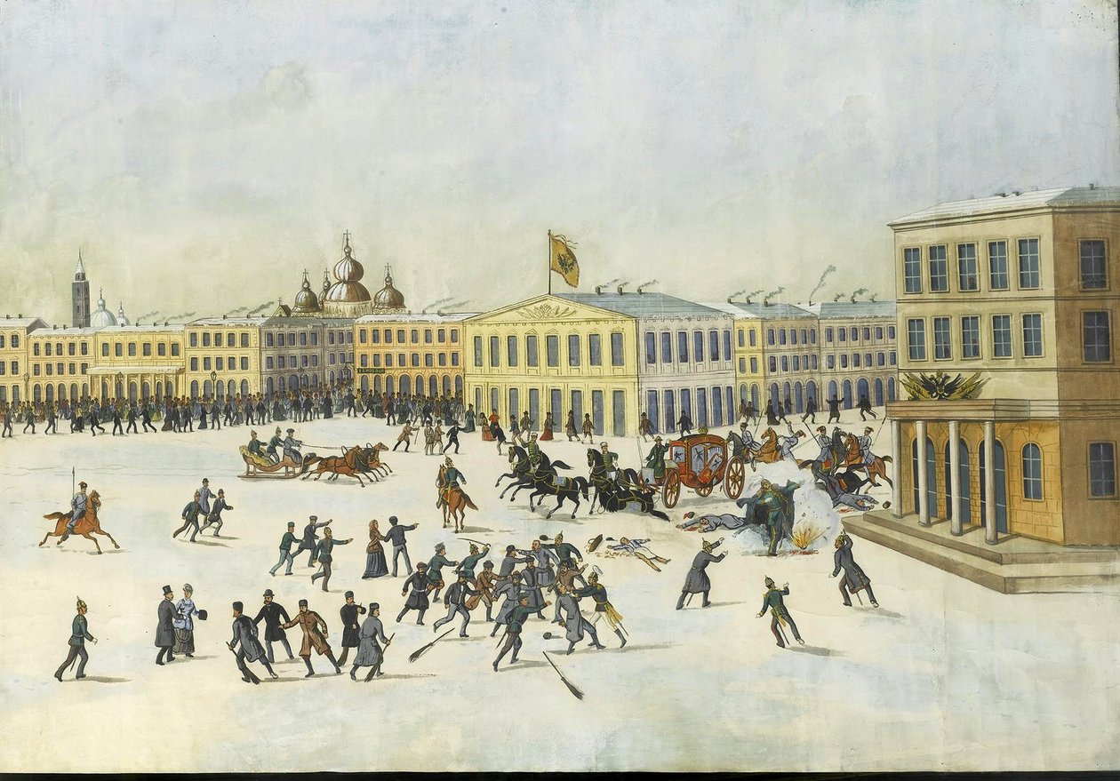 Mordet på Alexander II den 13 mars 1881, 1881-1882 av Russian Master