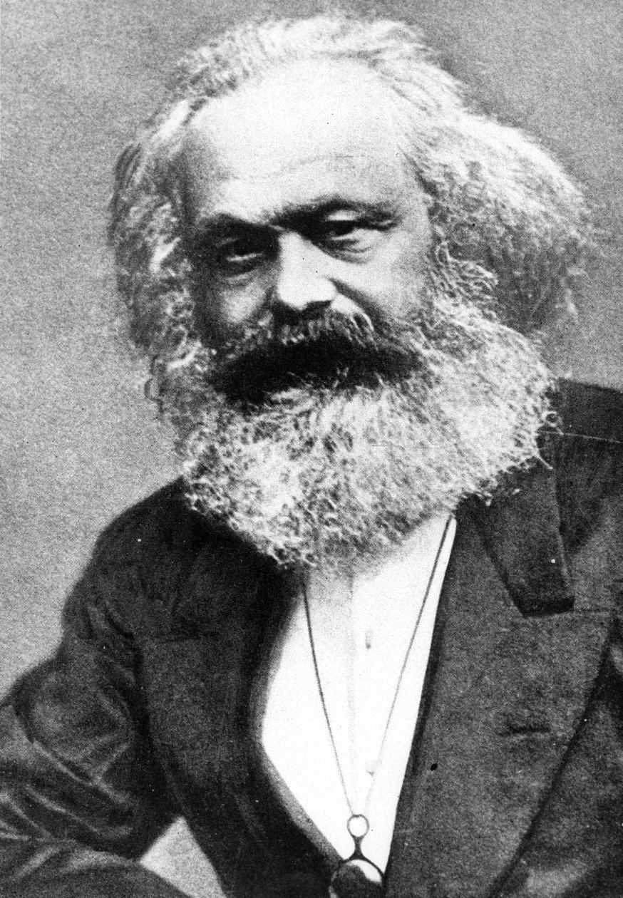 Karl Marx (s/v foto) av Russian Photographer