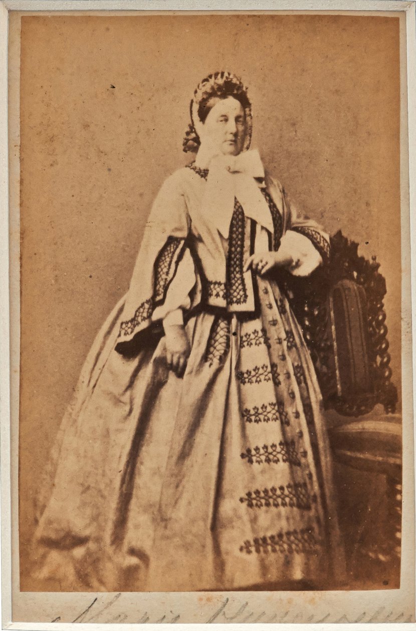 Marie Nikolaievna de Russie (1819-1876) - Storhertiginna Maria Nikolaevna av Ryssland (1819-1876), hertiginna av Leuchtenberg, anonym. Albumin foto av Russian Photographer
