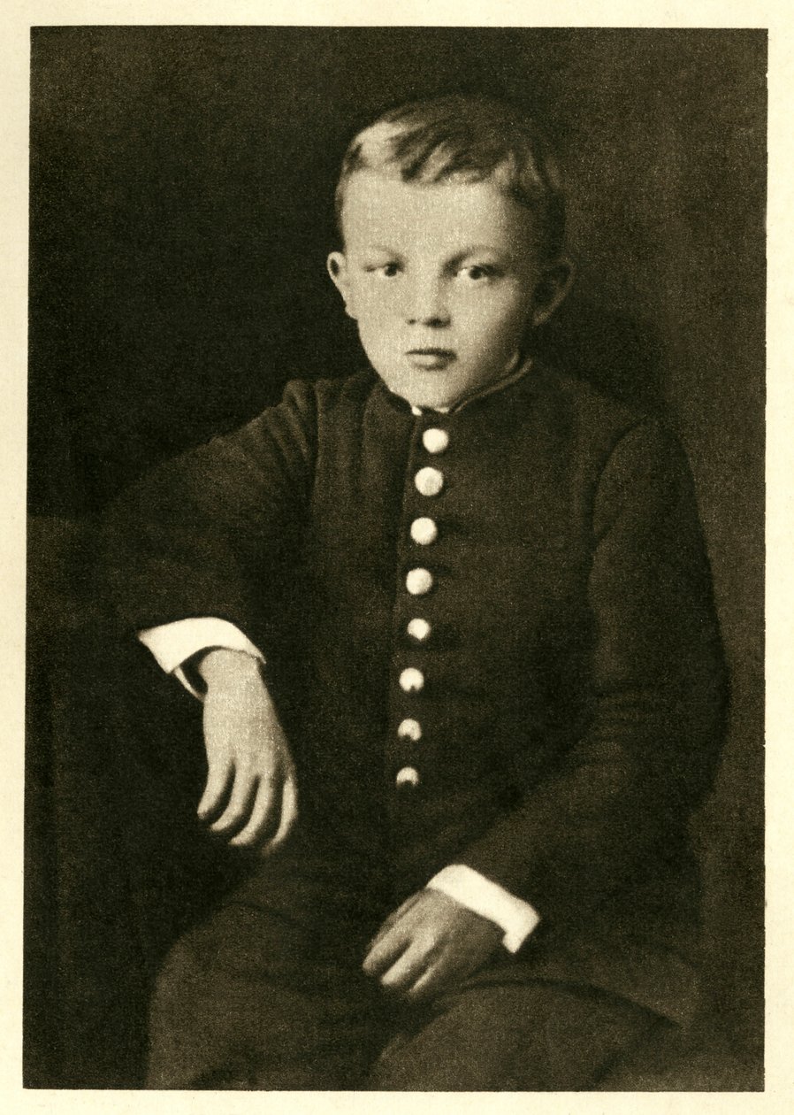 Porträtt av Vladimir Iljitj Ulyanov dit Lenin av Russian Photographer