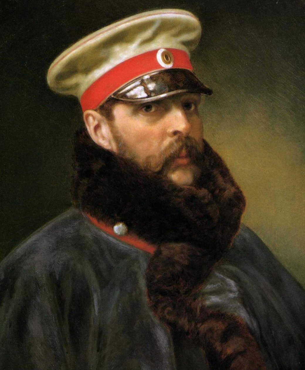 Kejsar Alexander II, ca 1888 av Russian School