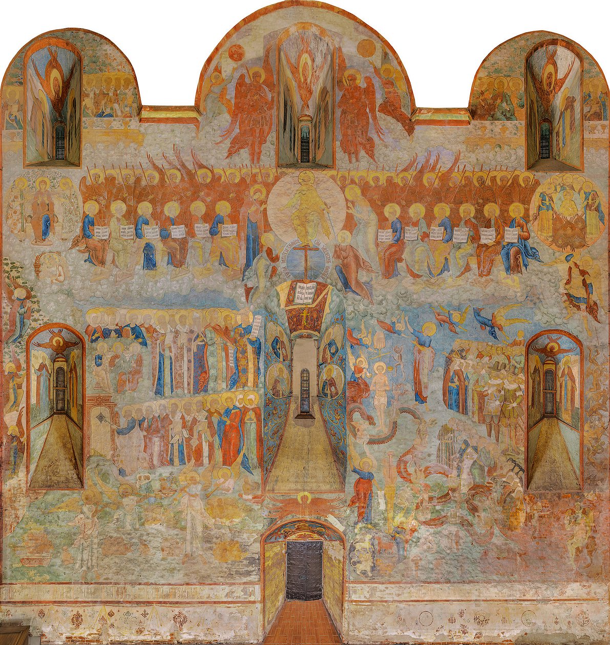 Den sista domen, Saint Sophia Cathedral, Vologda av Russian School