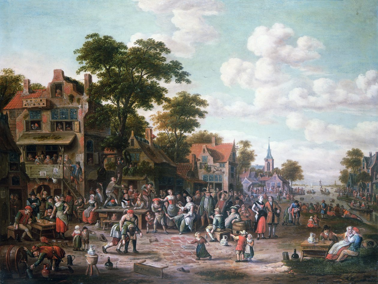 Byfest, 1716 av Rutger Verburgh
