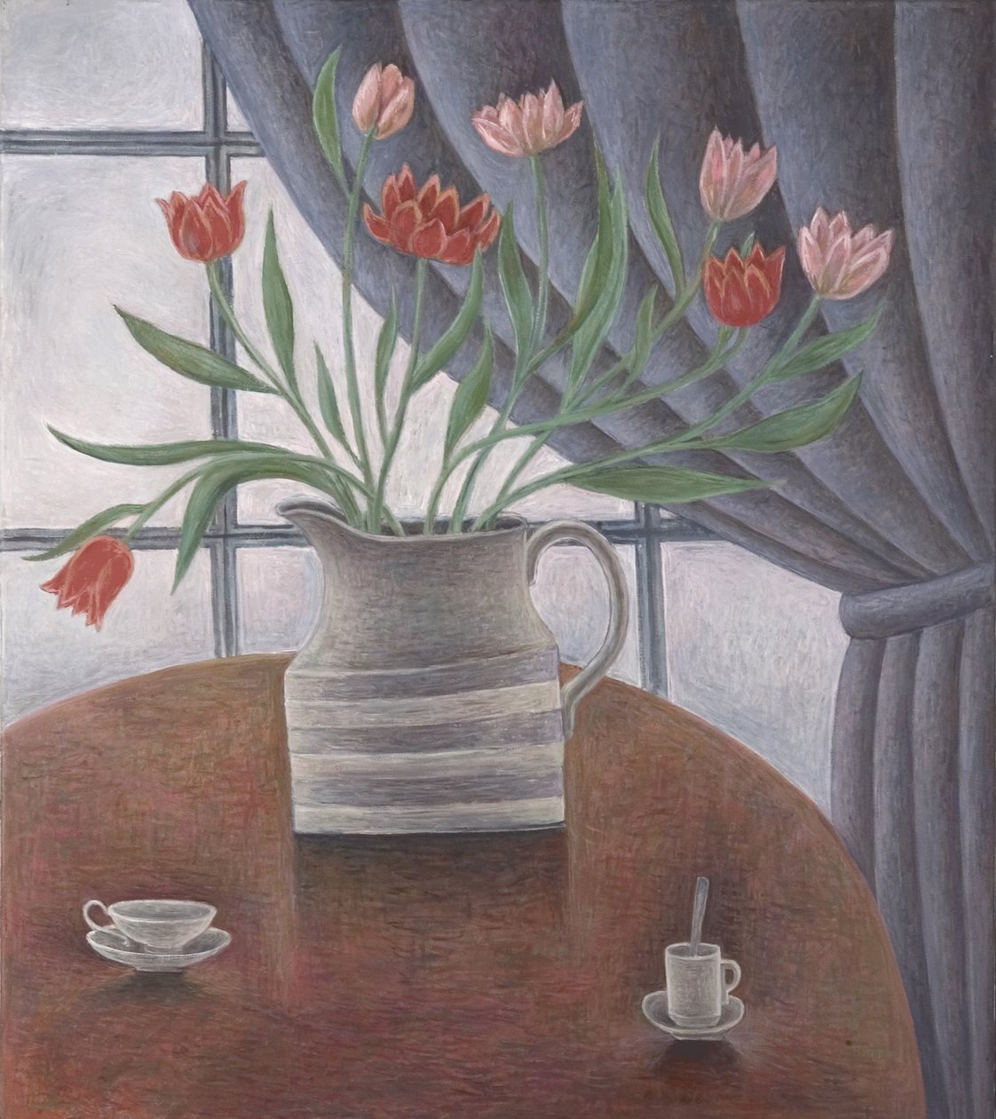 Tulpaner, gardin, koppar, 2002 av Ruth Addinall