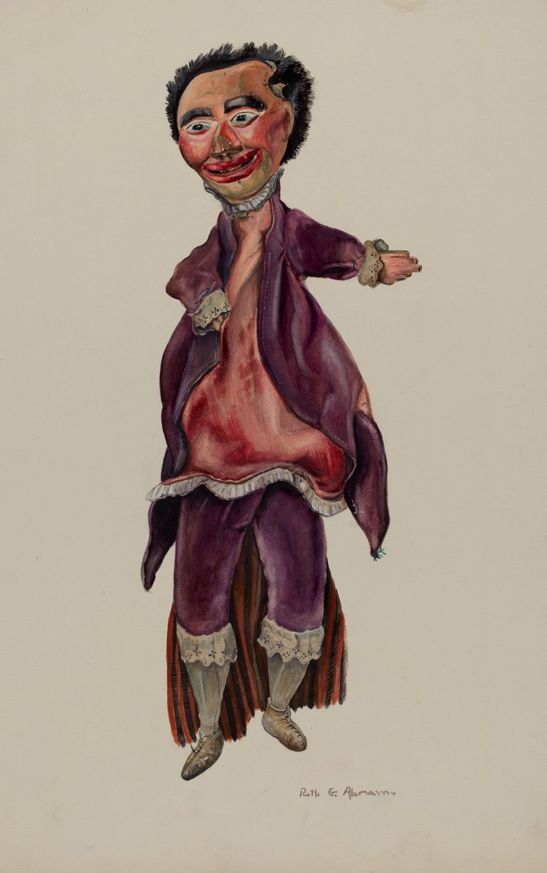 The Doctor Marionette, ca. 1937. av Ruth Abrams