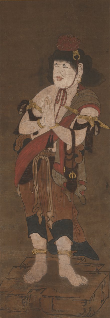 Skötare av Fudo Myoo, 1300-talet av Ryushu Shutaku