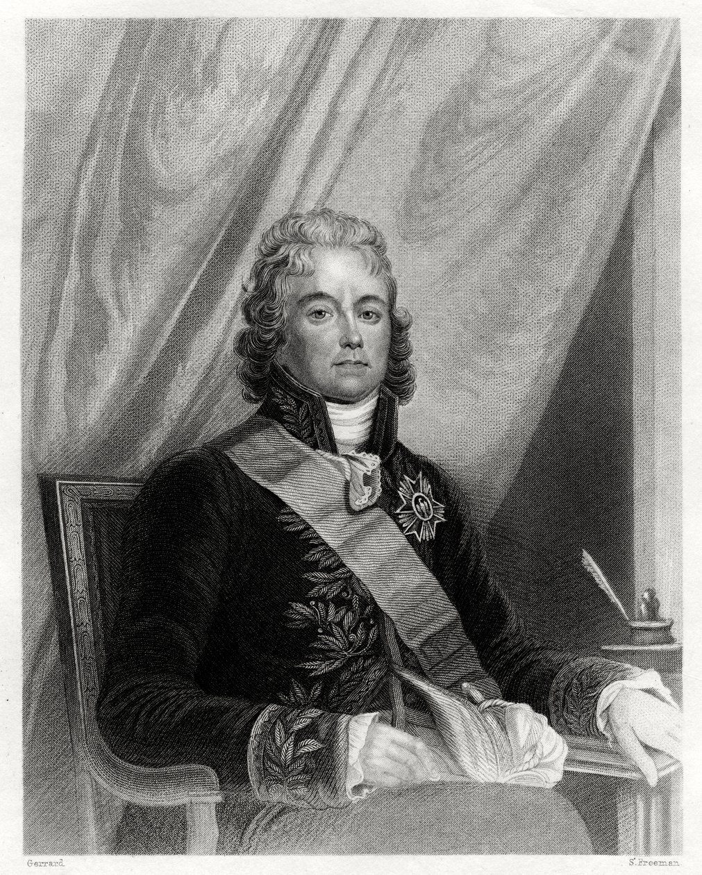 Charles Maurice de Talleyrand-Perigord, fransk diplomat, 1800-talet av S. Freeman