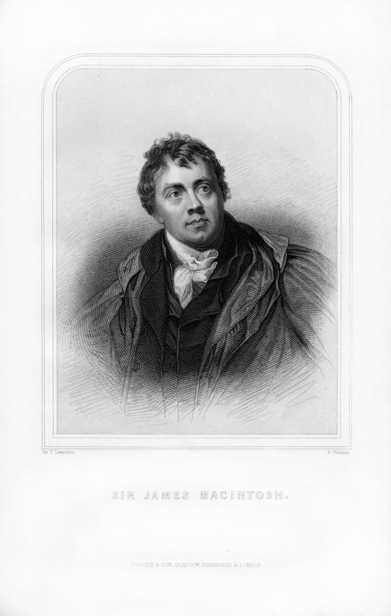 Sir James Mackintosh, skotsk författare och filosof, 1870. av S. Freeman