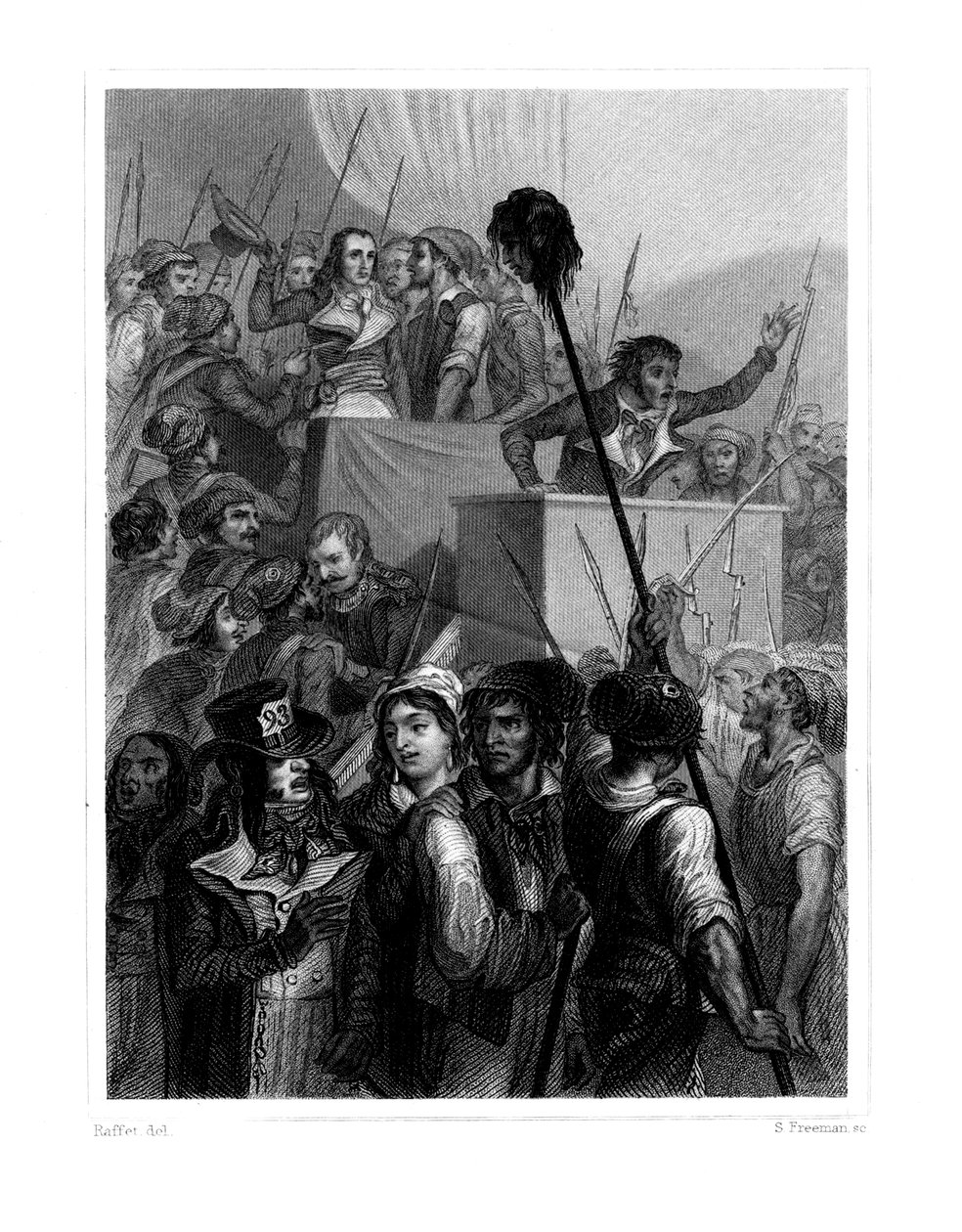 Folket vid konventet, 20 maj 1795, 1845 av S. Freeman